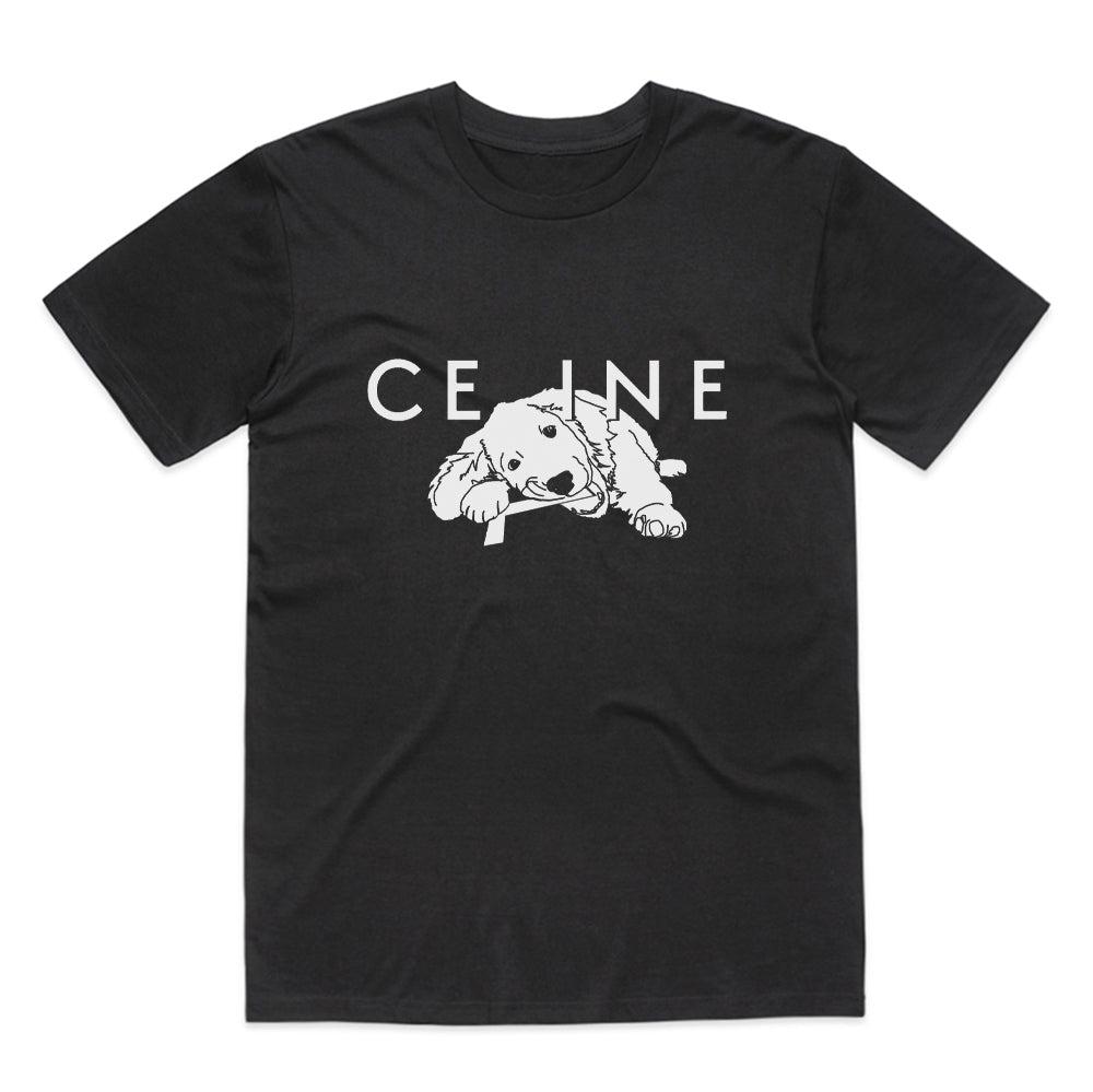 CE(L)INE Puppy T-Shirt – Black Score