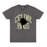 Paris Spray Varsity T-Shirt