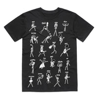 Music Stickmen T-Shirt