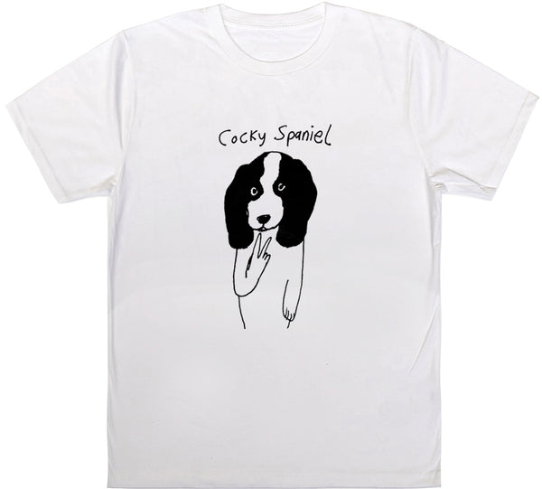 Cocky Spaniel T-Shirt Womens