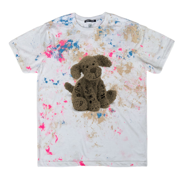 Tattoo Dog Bleach T-Shirt