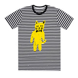 Yellow Cat Stripe T-Shirt