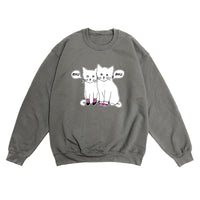 Meow Meow Cats Sweatshirt