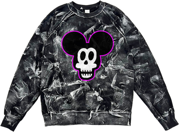 Micky Skull Paint Sweatshirt