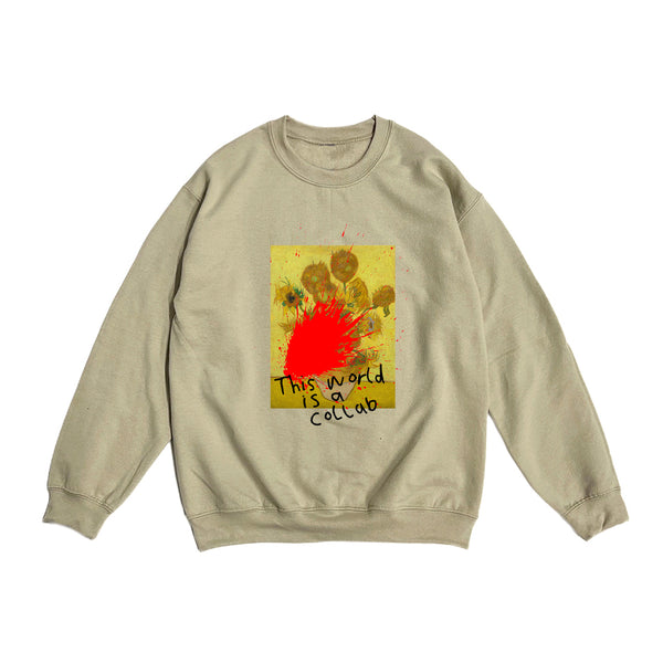 Splat Sunflower Sweatshirt