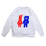 Red Rabbit Blue Bear Sweatshirt