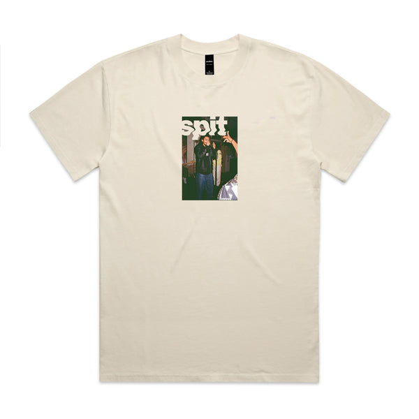 Spit Nights Cut Out Gun Fingers Heavy T-Shirt